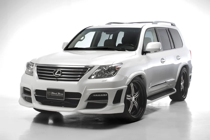 ชุดแต่ง LEXUS LX570 WALD Japan สปอร์ตไลน์ แบล็กไบซัน เอดิชัน ภาพ 7