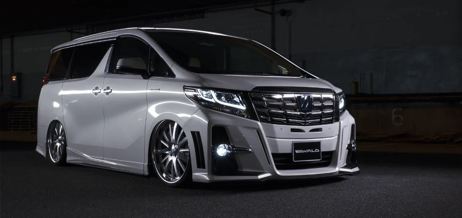 ชุดแต่ง TOYOTA ALPHARD ALL WALD Japan สปอร์ตไลน์ BUMPER TYPE ภาพ 20