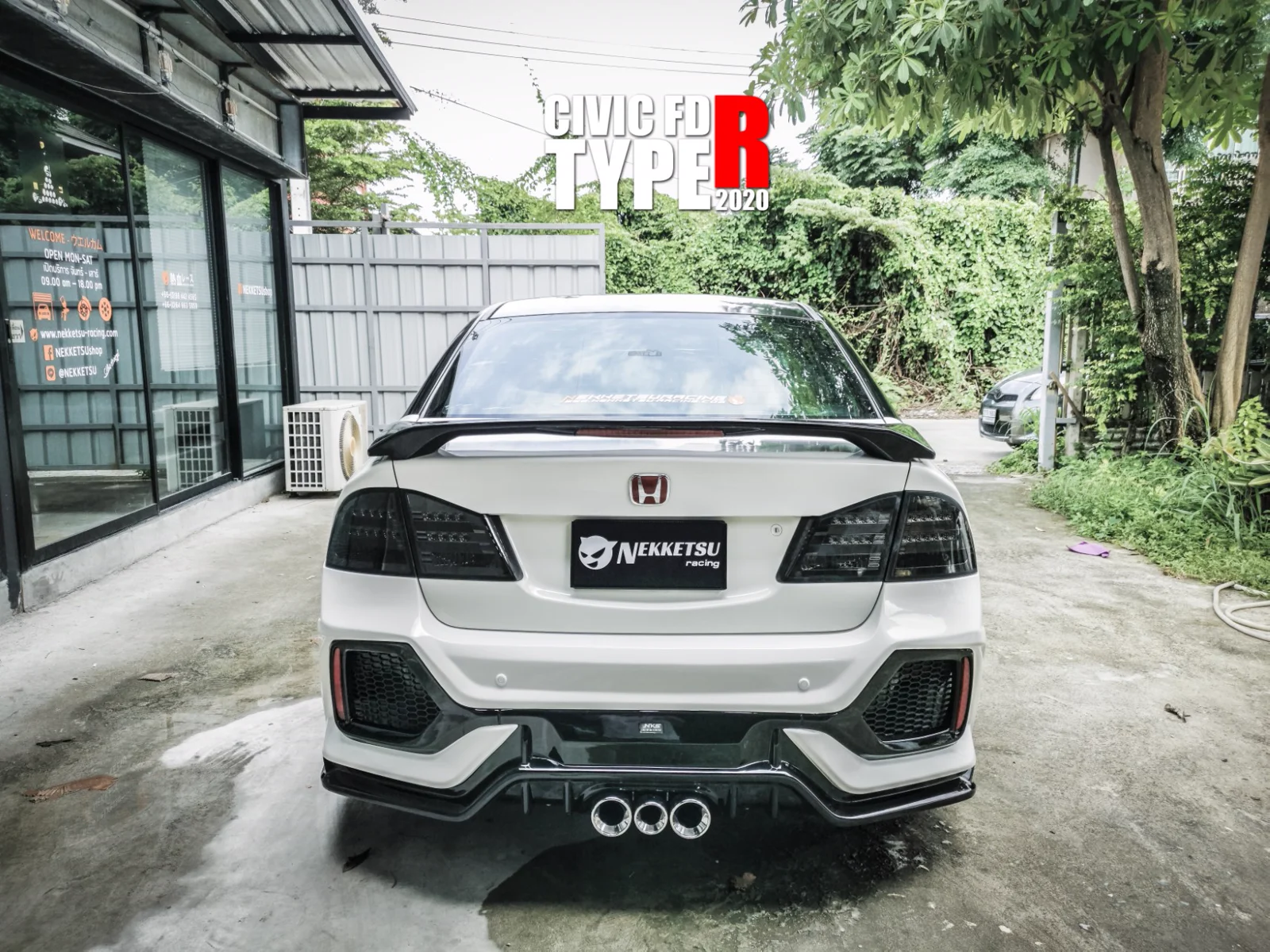 รูปชุดแต่ง ชุดแต่ง Honda Civic FD 06 11 Type R 2020 ภาพที่ 16