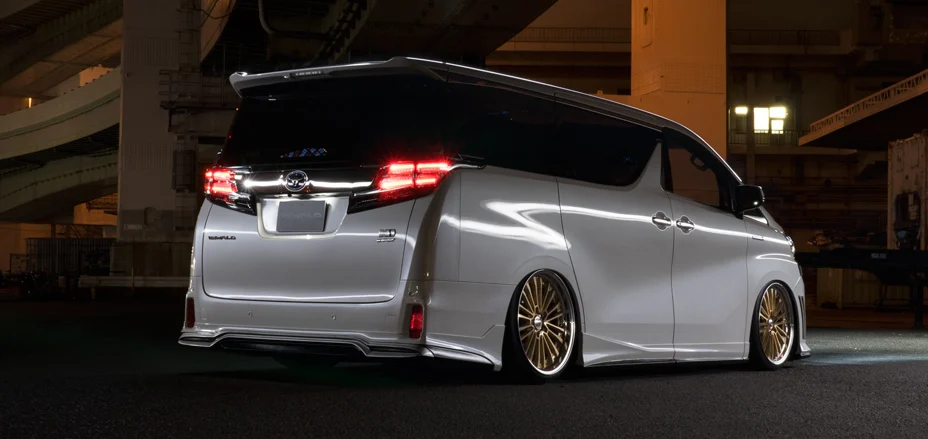 ชุดแต่ง TOYOTA VELLFIRE ALL WALD Japan สปอร์ตไลน์ BUMPER TYPE ภาพ 13