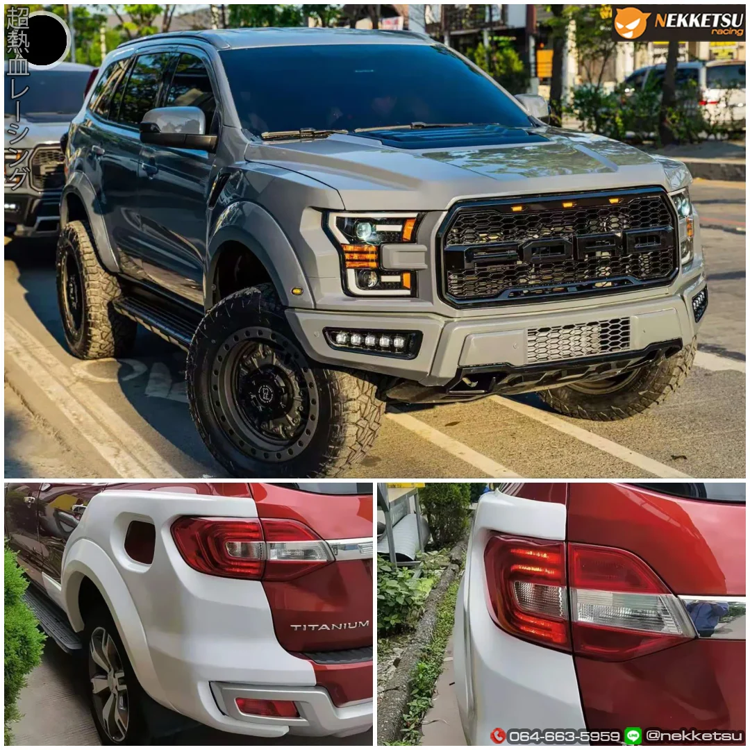 รูปชุดแต่ง ชุดแต่ง Ford Everest 2018 2021 หน้า F150 ภาพที่ 2
