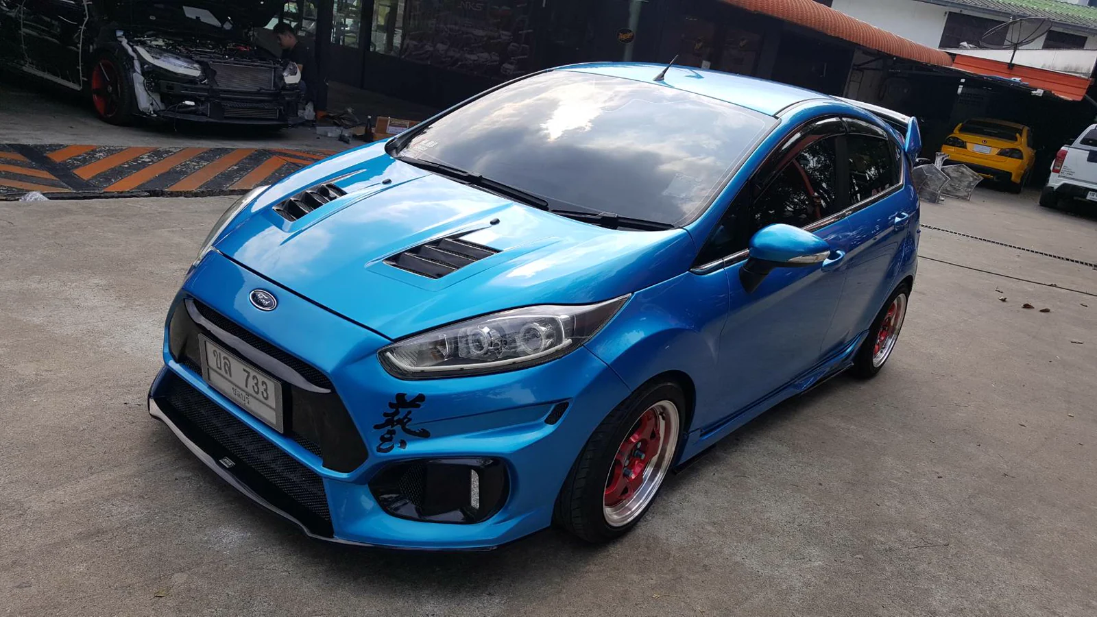 รูปชุดแต่ง ชุดแต่ง Ford Fiesta MK7.5 ภาพที่ 1