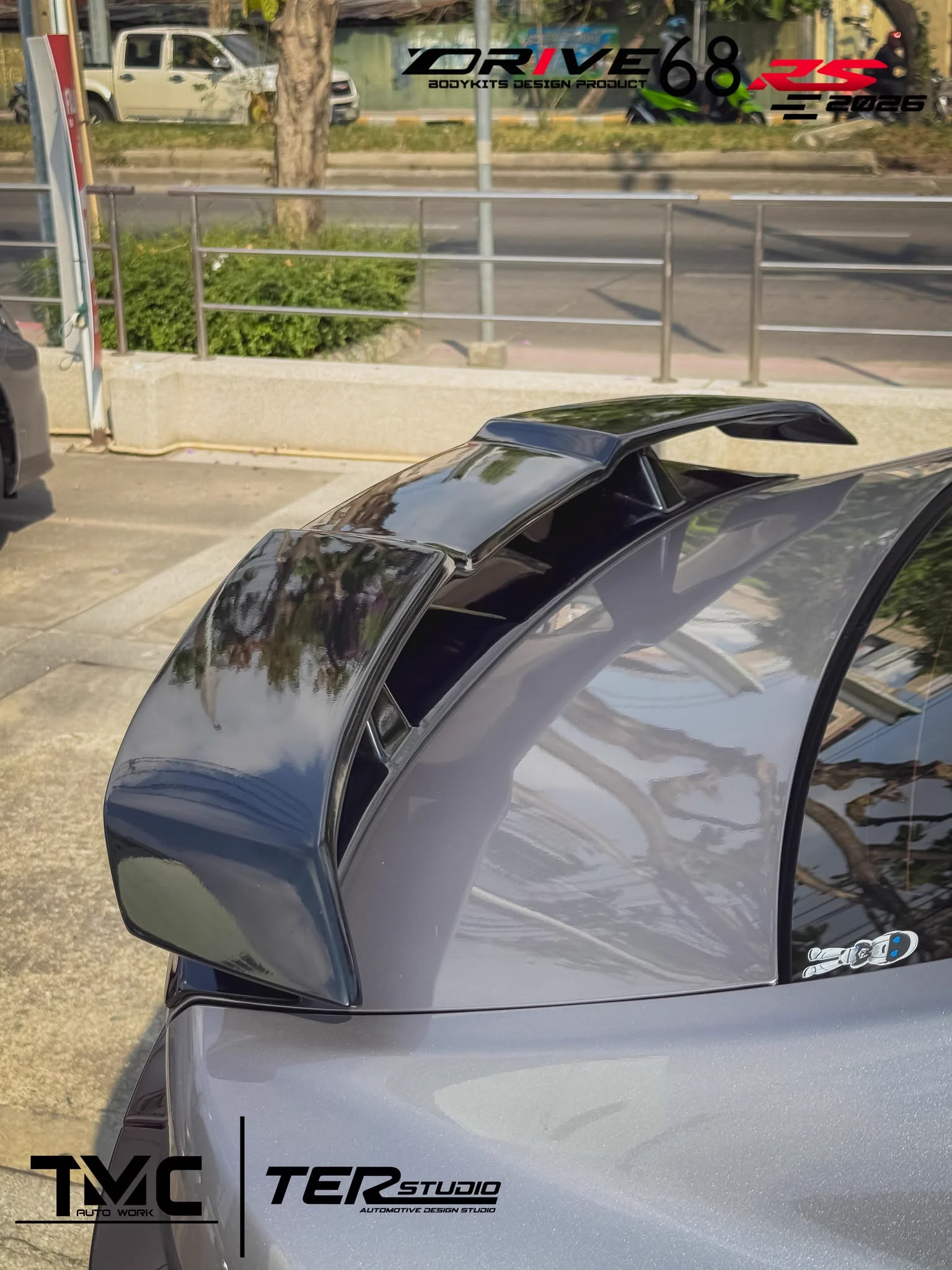 รูปชุดแต่ง ชุดแต่ง Toyota Yaris Ativ 24 26 Drive68 4ประตู Yaris Ativ Drive 68 RS ภาพที่ 7