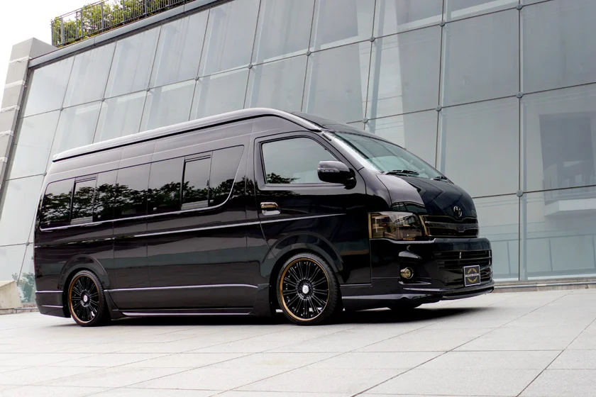 ชุดแต่ง TOYOTA HIACE SUPER LONG WALD Japan เอ็กเซ็กคิวทีฟไลน์ ภาพ 11