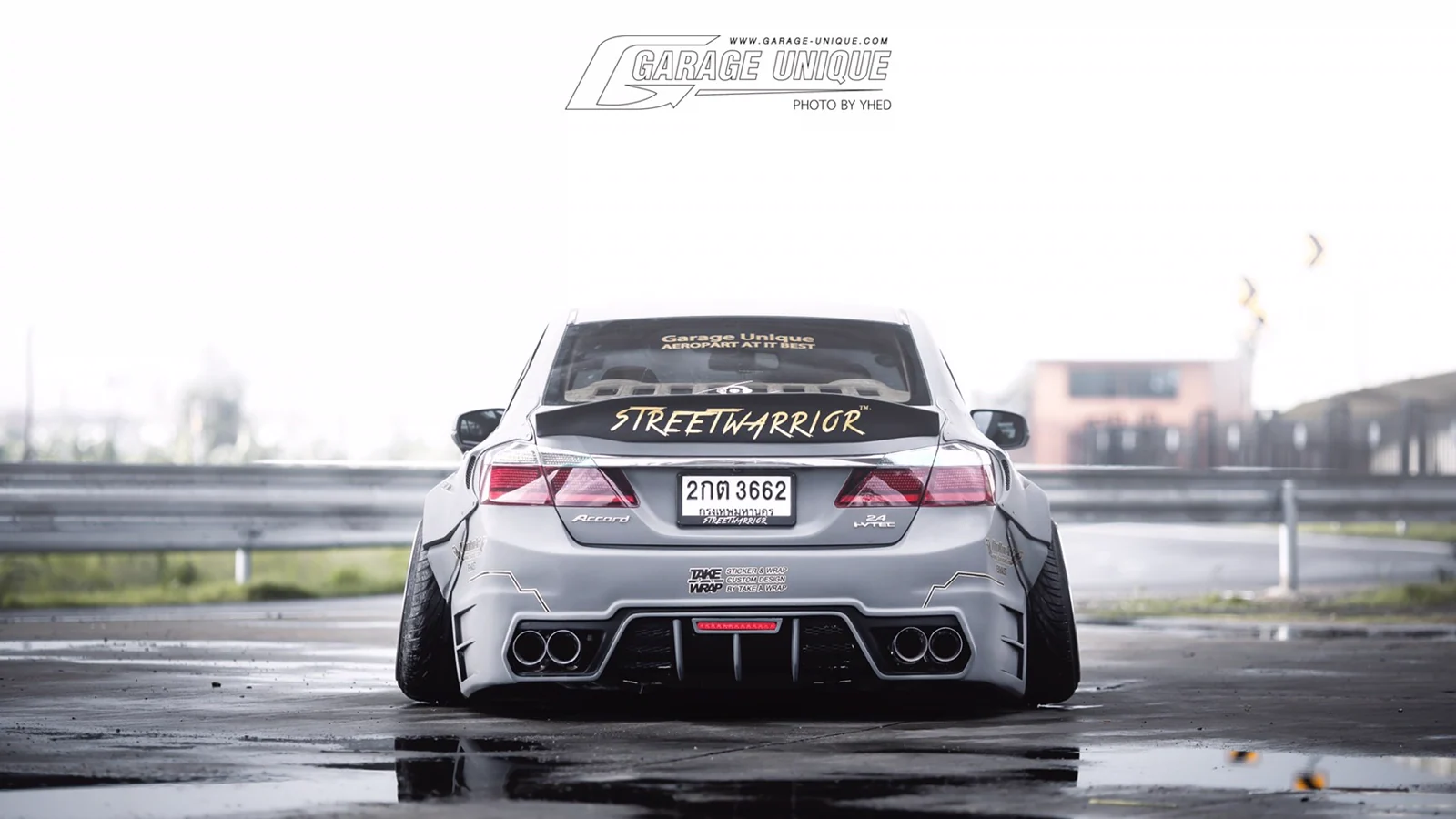 รูปชุดแต่ง ชุดแต่ง Honda Accord G9 2014 2019 Wide Body ภาพที่ 5