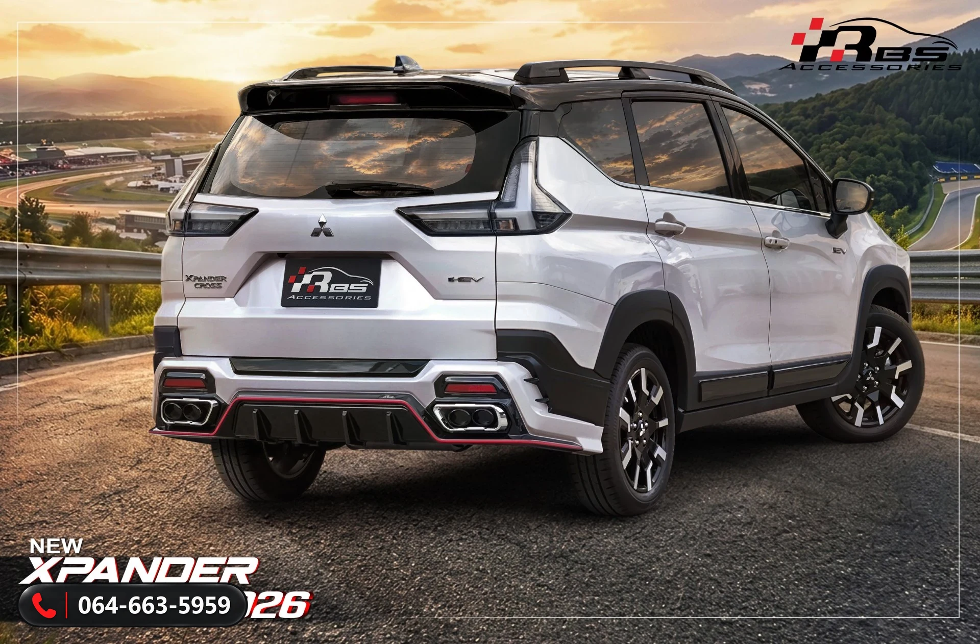 ชุดแต่ง MITSUBISHI Xpander MITSUBISHI XPANDER CROSS 2026 RBS ภาพ 4