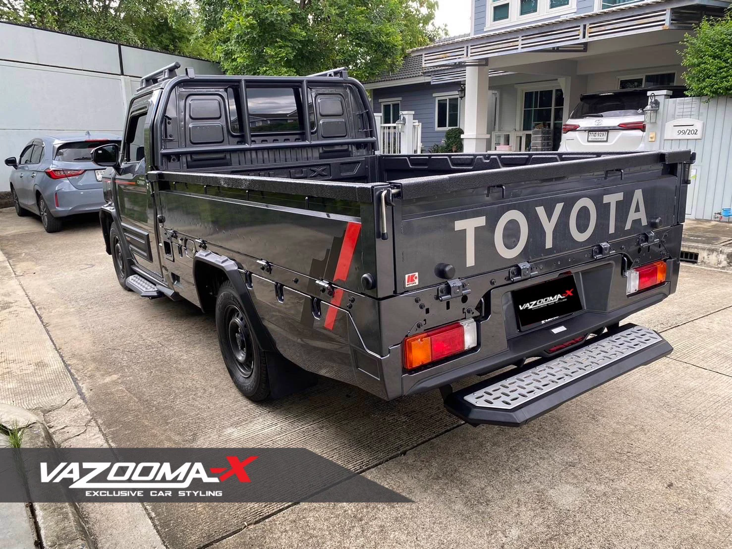 รูปชุดแต่ง ชุดแต่ง Toyota Hilux Champ 2024 Vazooma X ภาพที่ 17