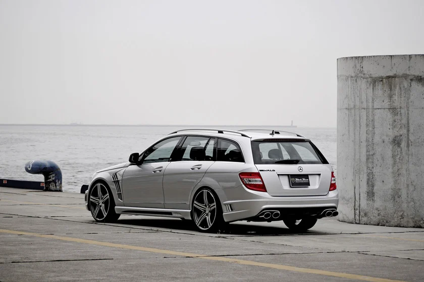 ชุดแต่ง MERCEDES-BENZ C-CLASS WAGON WALD Japan สปอร์ตไลน์ แบล็กไบซัน เอดิชัน ภาพ 6