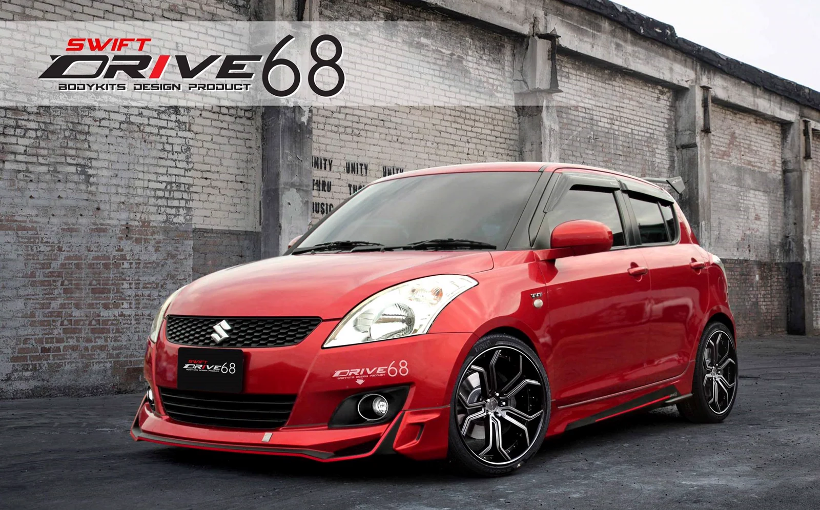 รูปชุดแต่ง ชุดแต่ง Suzuki Swift 2012 Drive68 ภาพที่ 3
