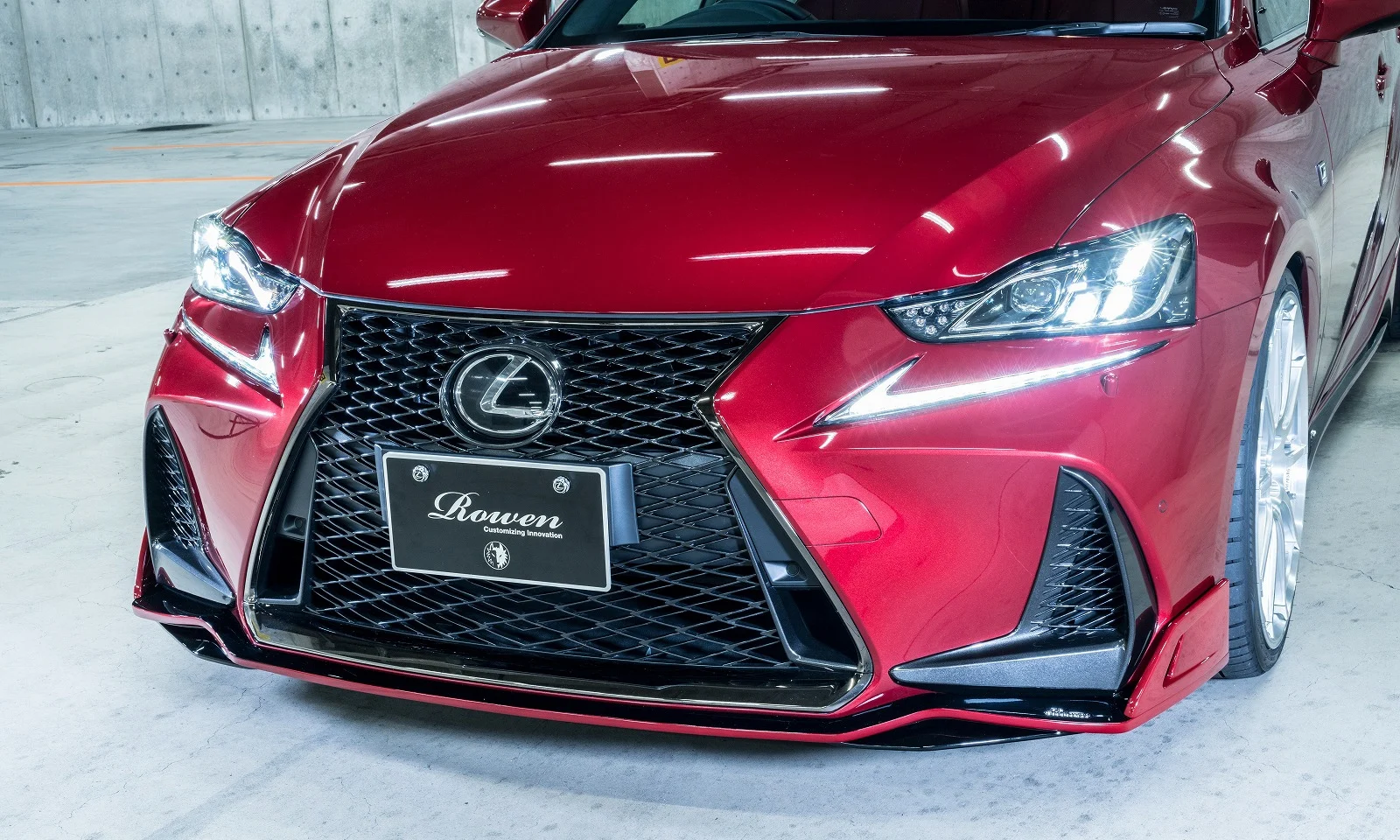 ชุดแต่ง LEXUS IS F-SPORT 350/300h/300/200t GSE3#/AVE3#/ASE30 2016.10~2020.11 Rowen Japan ภาพ 13