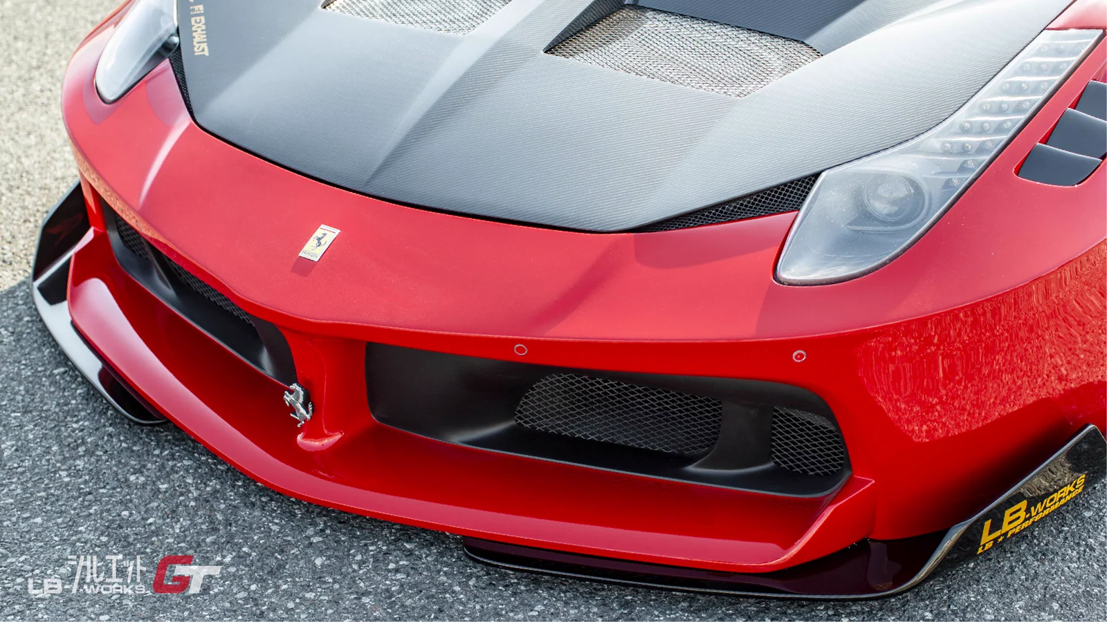 รูปชุดแต่ง ชุดแต่ง Ferrari 458 LB WORK GT ภาพที่ 3