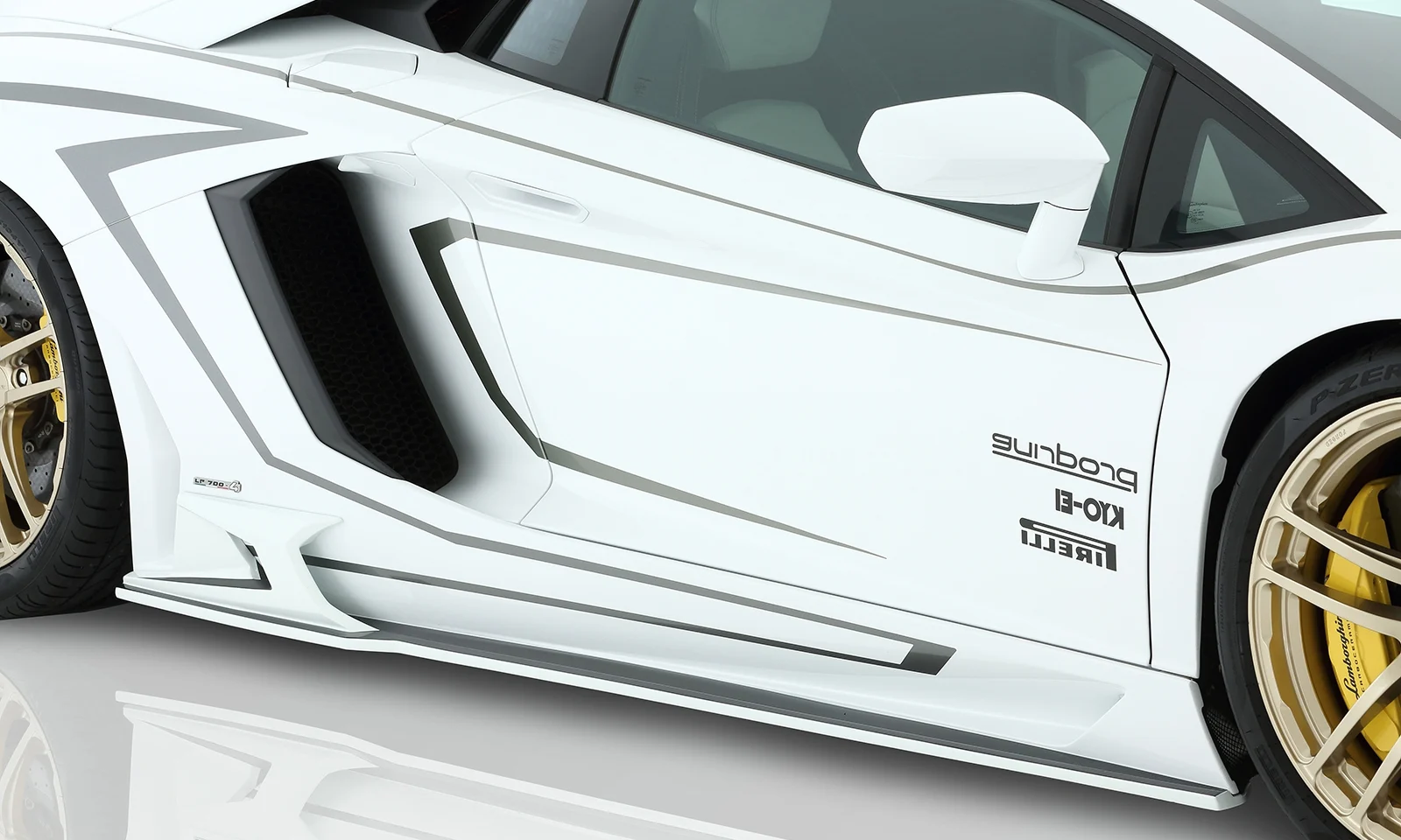 ชุดแต่ง LAMBORGHINI Aventador LP700 2012.11~Rowen Japan ภาพ 16