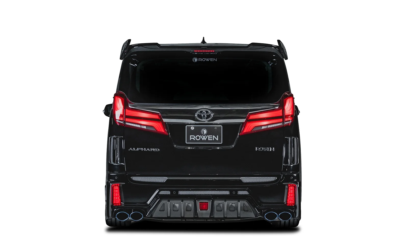 ชุดแต่ง TOYOTA 30 ALPHARD S-grade MODEL Bumper type AGH3#W/GGH3#W/AYH30W 2018.01~Rowen Japan ภาพ 6