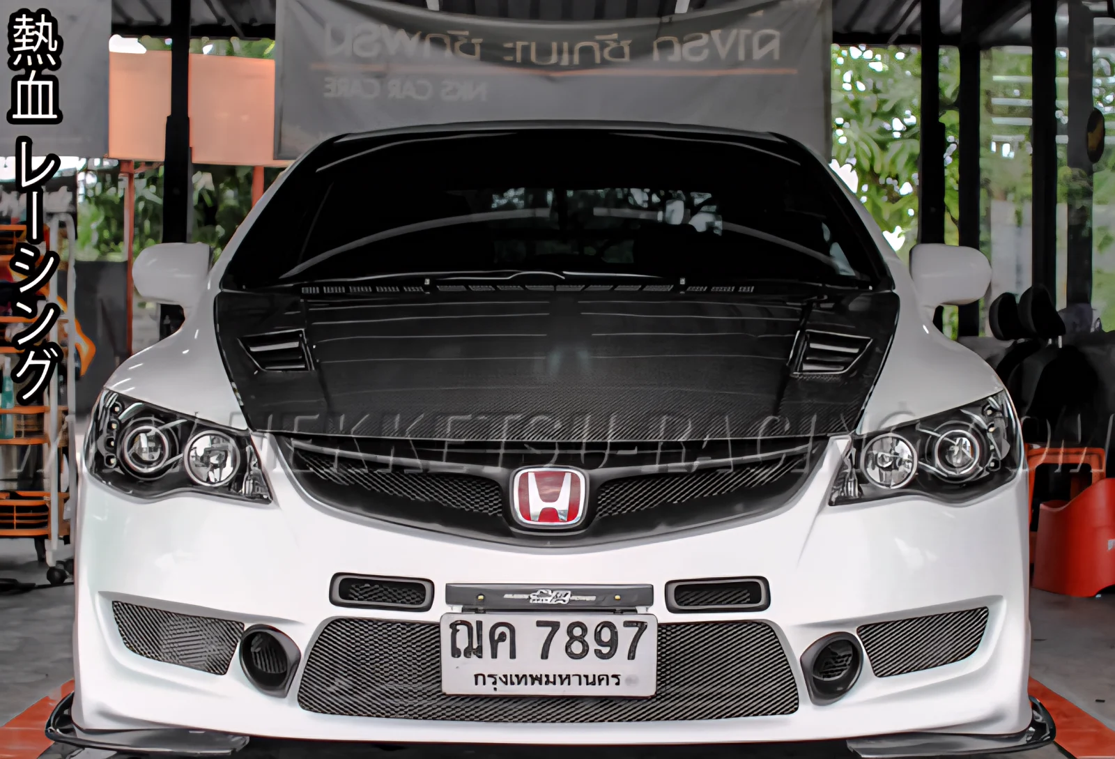 รูปชุดแต่ง ชุดแต่ง Honda Civic FD 06 11 Type R ตัวแข่ง ภาพที่ 4