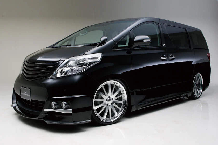 ชุดแต่ง TOYOTA ALPHARD WALD Japan สปอร์ตไลน์ แบล็กไบซัน เอดิชัน ภาพ 3