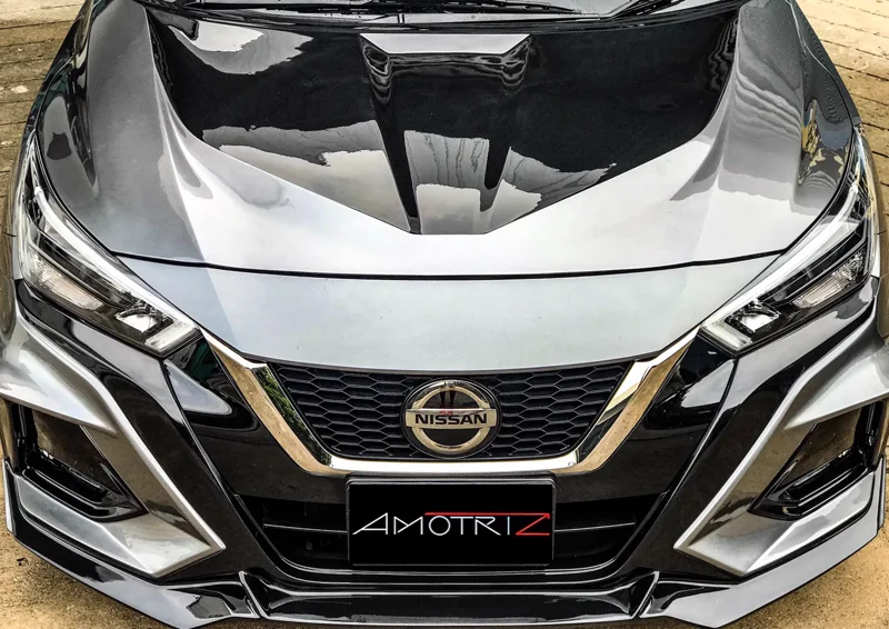 ฝากระโปรงหน้า almera 2020 - NISSAN ฝากระโปรงหน้า almera 2020 ชุดแต่งรถ ภาพ 1