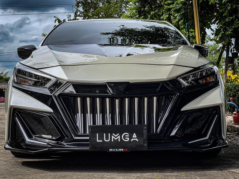 กันชนหน้า Almera Lumga 2020 - NISSAN กันชนหน้า Almera Lumga 2020 ชุดแต่งรถ ภาพ 4
