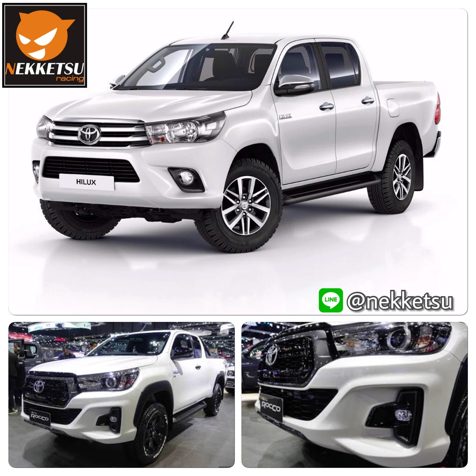 รูปชุดแต่ง ชุดแต่ง Toyota Hilux Revo 2015 2019 แปลง Revo เป็น Rocco ภาพที่ 2