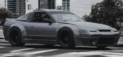 ชุดแต่งไวด์บอดี้ - V1.0 NISSAN 180SX / 240SX [RPS13] ไม่รวม สปอยเลอร์ทรง Duck Tail Rocket Bunny Racing ภาพสินค้า 1