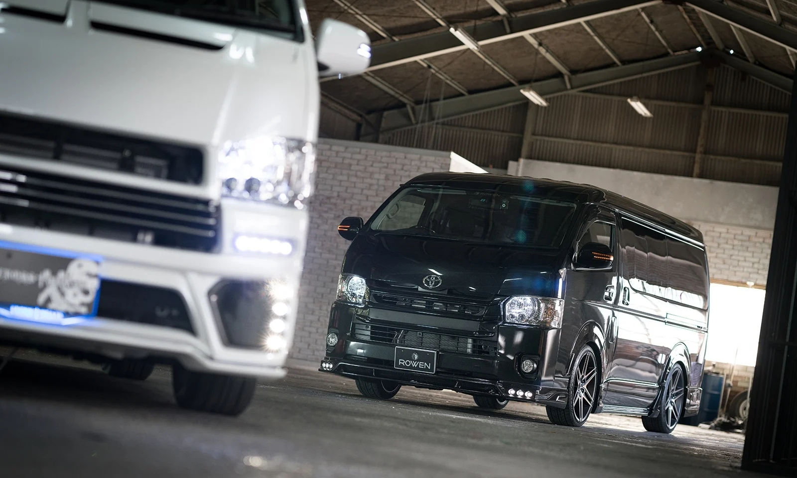 ชุดแต่ง TOYOTA 200HIACE Wide 4 /5 /6 /7 MODEL GDH/KDH/TRH211 2013.12~Rowen Japan ภาพ 25