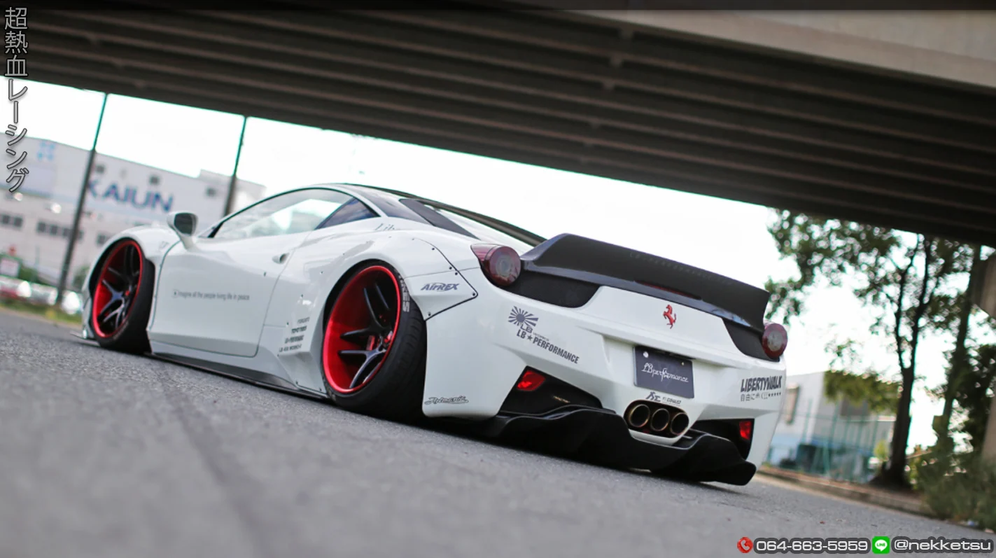 รูปชุดแต่ง ชุดแต่ง Ferrari 458 LB WORK ภาพที่ 2