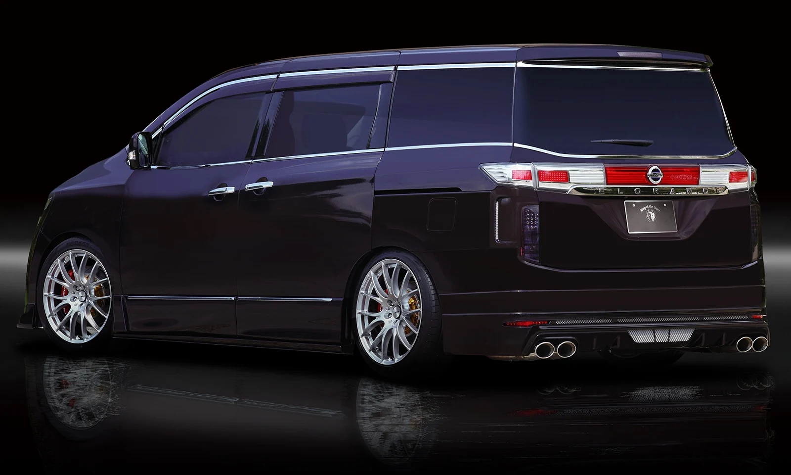 ชุดแต่ง NISSAN ELGRAND HighWay STAR E52 2010.08~2013.12 Rowen Japan ภาพ 3