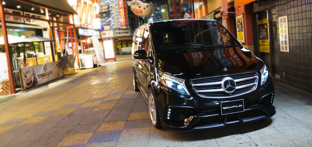 ชุดแต่ง MERCEDES-BENZ V-CLASS LONG WALD Japan สปอร์ตไลน์ แบล็กไบซัน เอดิชัน ภาพ 27