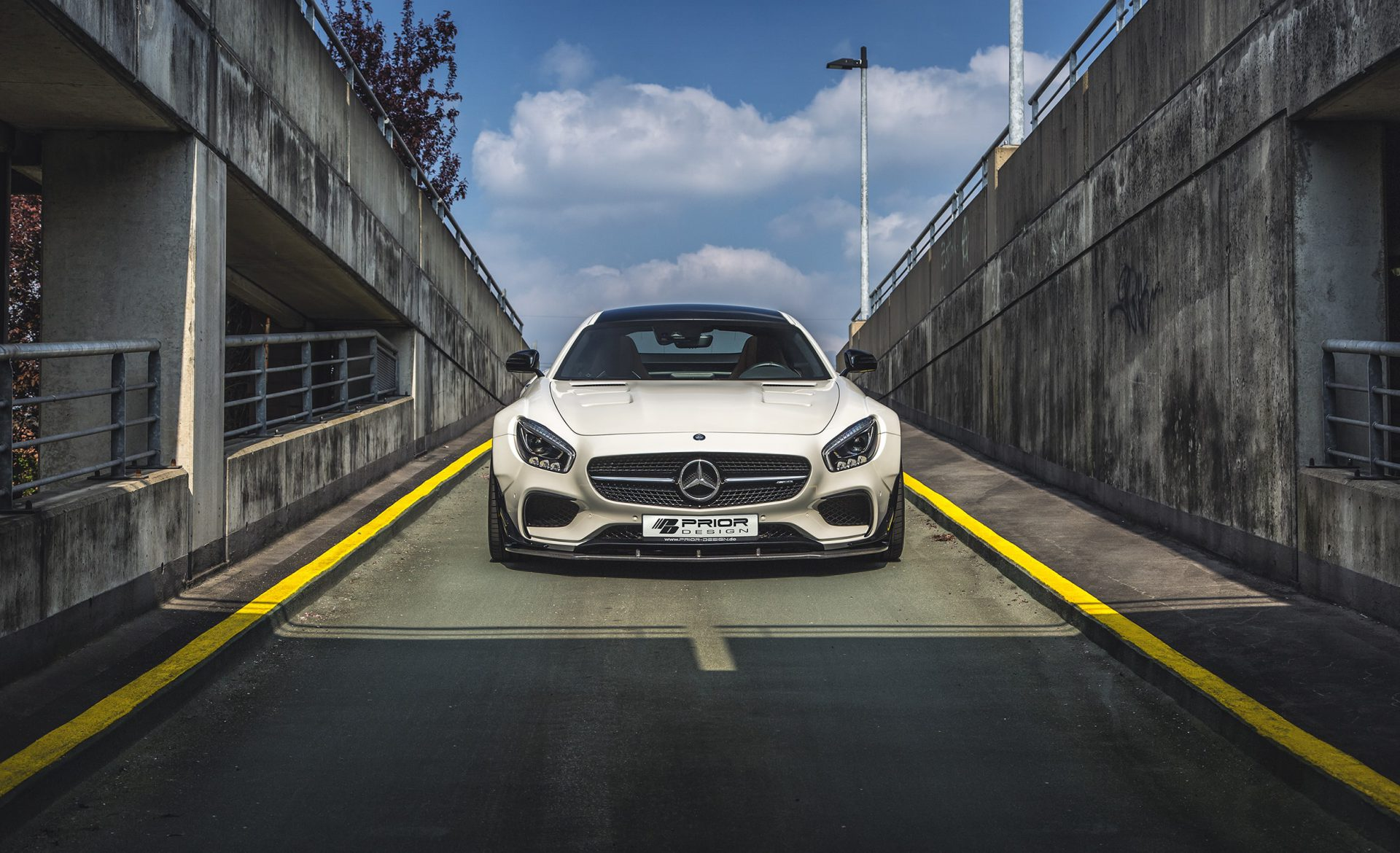 ลิ้นเสริมกันชนหน้า PD800GT Prior Design MERCEDES-BENZ GT/GTS 2014-2017 ภาพสินค้าที่เลือก