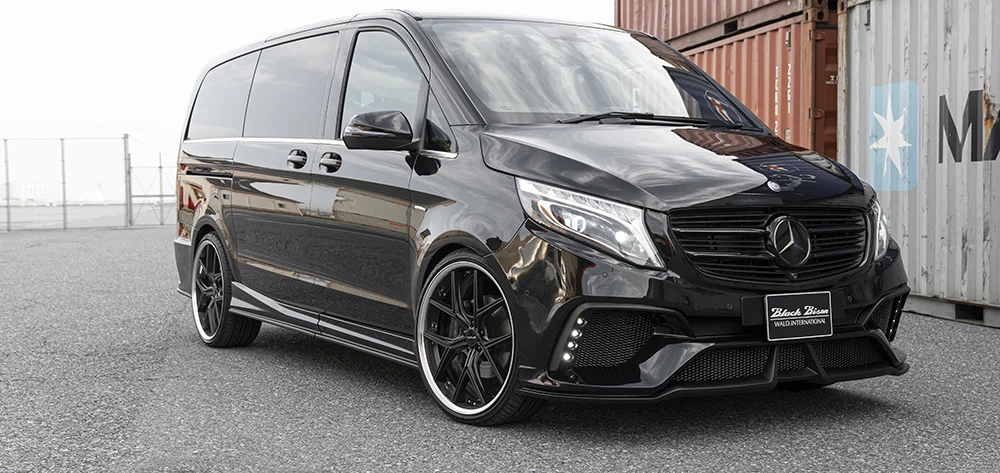 ชุดแต่ง MERCEDES-BENZ V-CLASS LONG WALD Japan สปอร์ตไลน์ แบล็กไบซัน เอดิชัน ภาพ 25