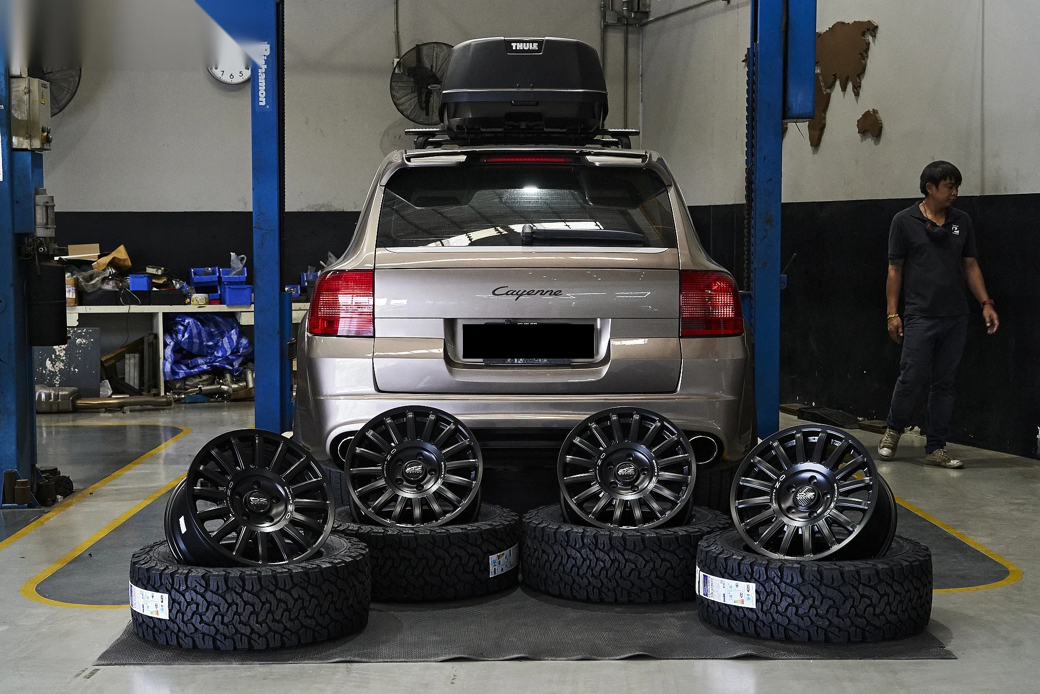 ชุดแต่ง PORSCHE 957 SERIES Cayenne 957 ชุดโป่ง Widebody x OZ Rally Prodrive Shop ภาพ 14