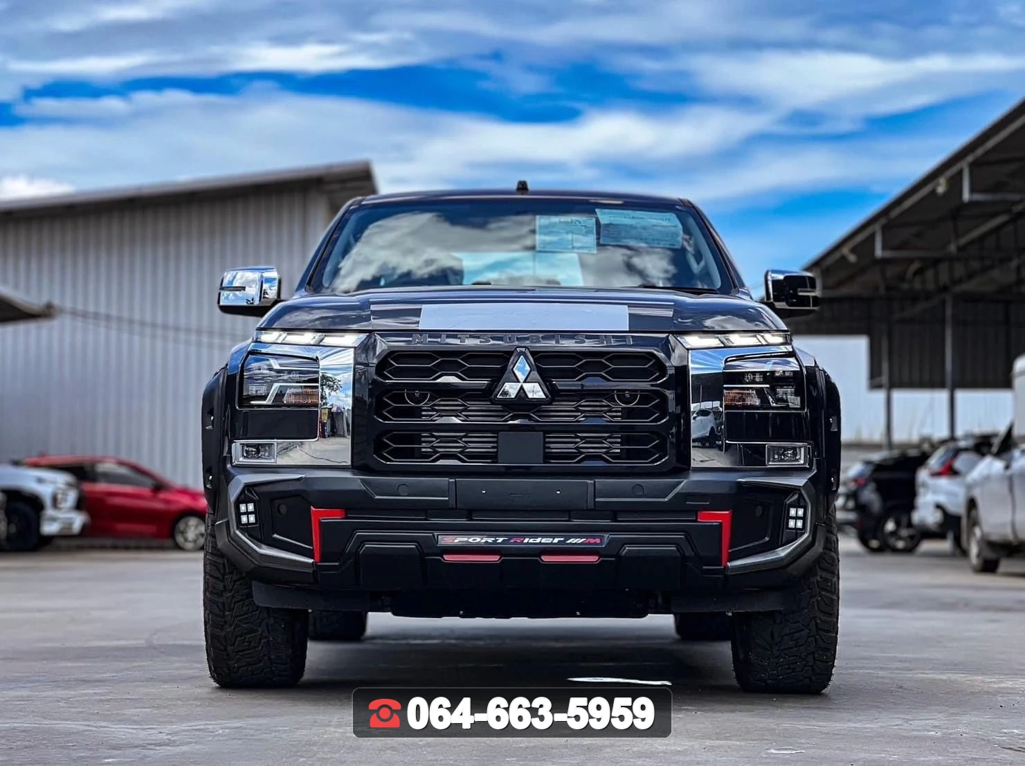 ชุดแต่ง MITSUBISHI Triton 2023 4D RiderM ภาพ 1