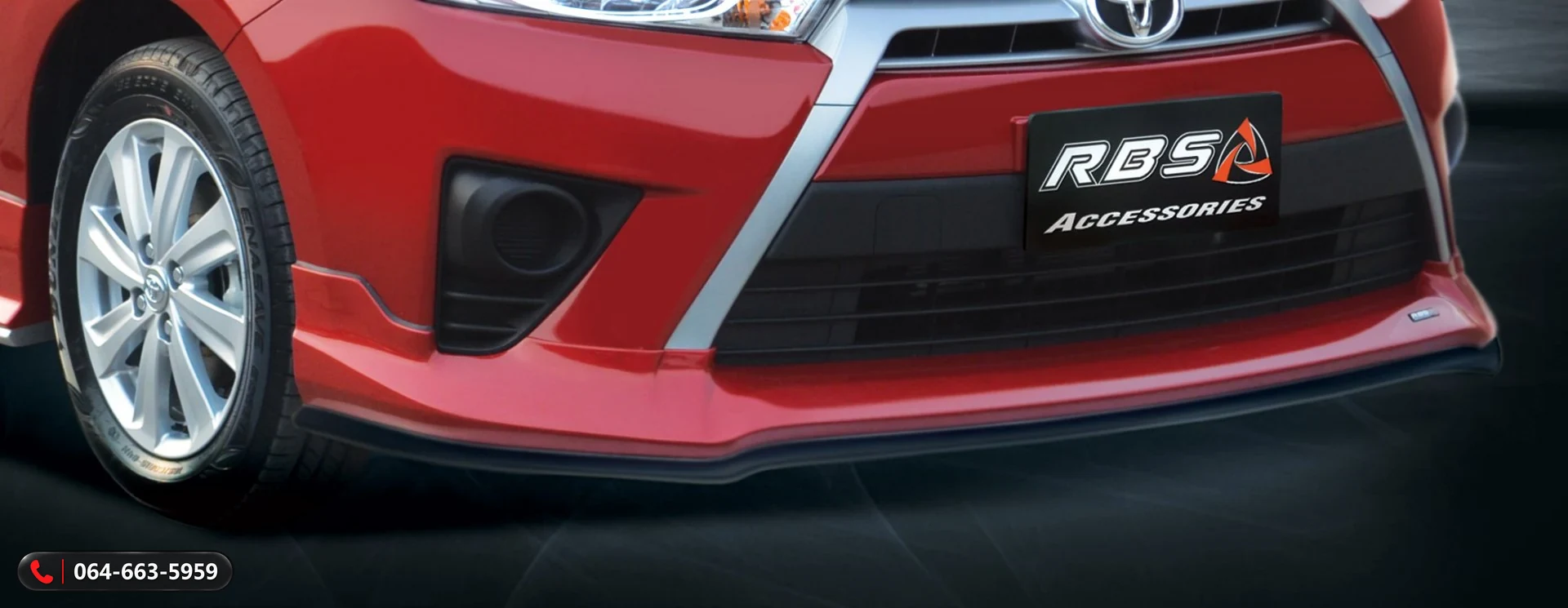ชุดแต่ง TOYOTA YARIS 2013 RBS ภาพ 7