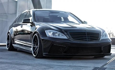 ชุดแต่งรอบคัน Prior Design PD Black Edition V2 Widebody Aerodynamic Kit for Mercedes S-Class W221 ภาพสินค้าที่เลือก