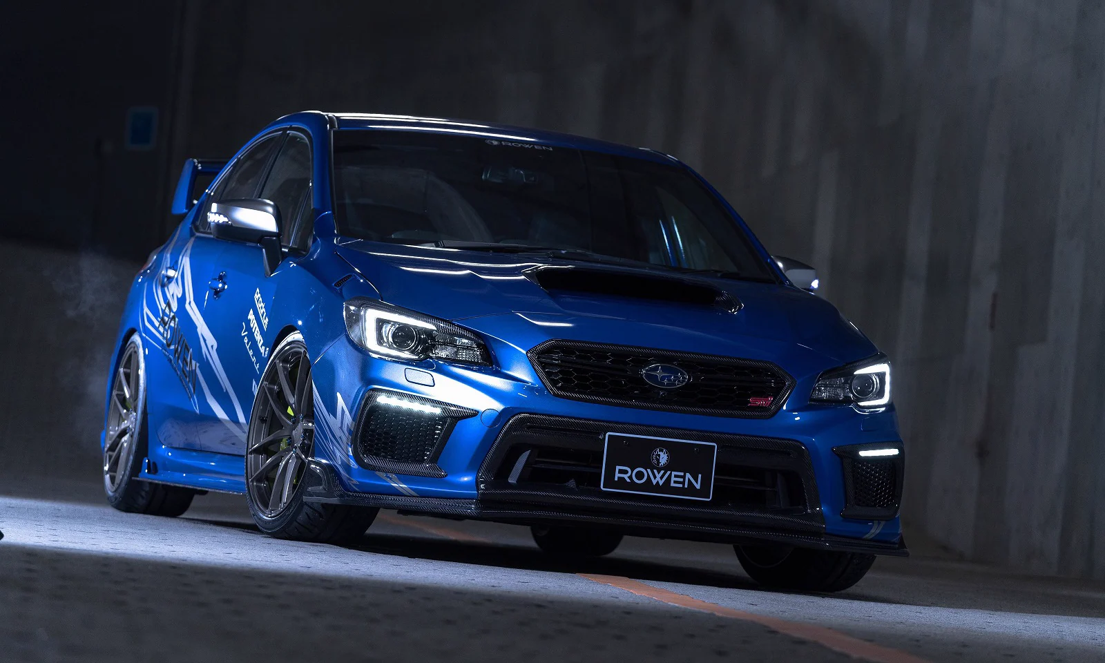 รูปชุดแต่ง ชุดแต่ง Subaru Impreza VAB 2014 2024 Rowen WRX STi 2017 2019 ภาพที่ 3