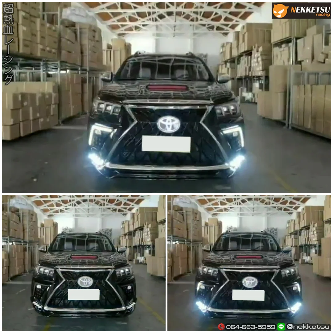 รูปชุดแต่ง ชุดแต่ง Toyota Hilux Revo 2015 2019 LX Sport V3 ภาพที่ 4