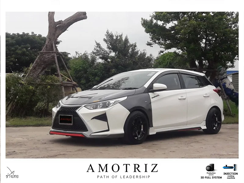 ชุดแต่งกันชนหน้า โตโยต้า YARIS ATIV 4ประตู และ 5ประตู bodykits - TOYOTA ชุดแต่งกันชนหน้า โตโยต้า YARIS ATIV 4ประตู และ 5ประตู bodykits ชุดแต่งรถ ภาพ 3