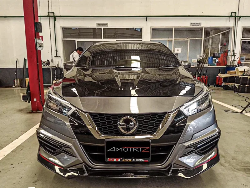 ฝากระโปรงหน้า almera 2020 - NISSAN ฝากระโปรงหน้า almera 2020 ชุดแต่งรถ ภาพ 3