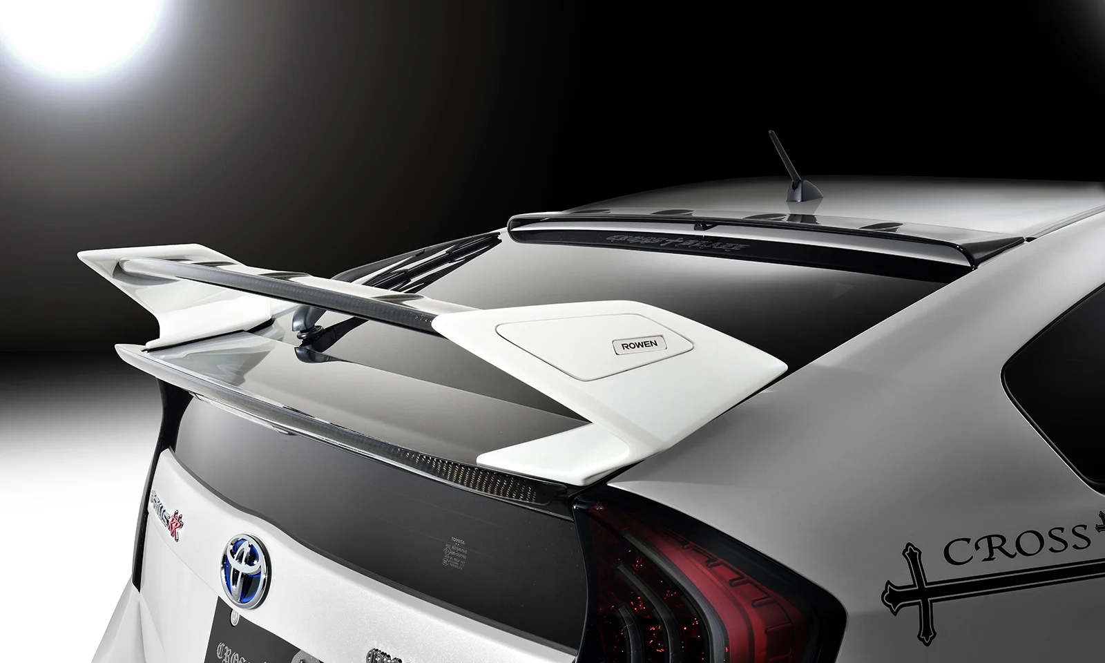 ชุดแต่ง TOYOTA 30 PRIUS MODEL Bumper type ZVW30 2011.12~2015.11 CROSS+BLAZE Rowen Japan ภาพ 7