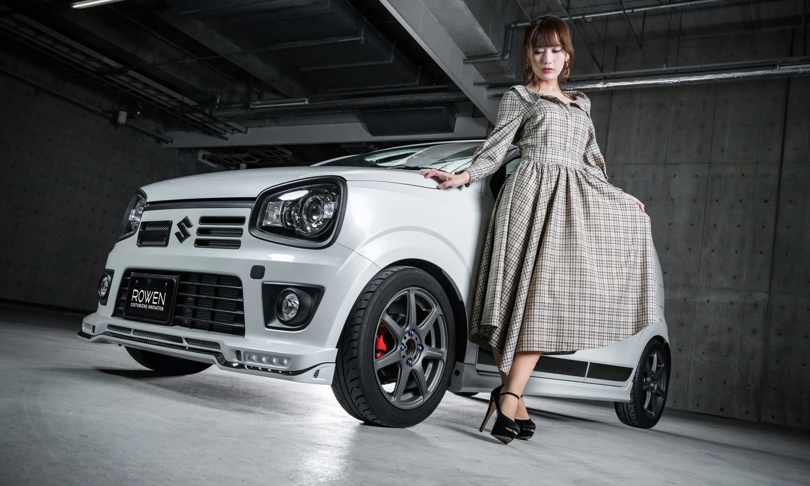 ชุดแต่ง SUZUKI ALTO WORKS HA36S 2015.12~Rowen Japan ภาพ 8