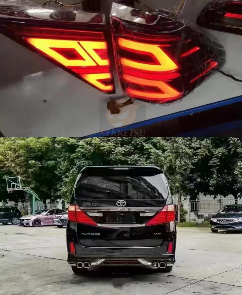 รูปชุดแต่ง ชุดแต่ง Toyota Vellfire20 2008 2010 หน้า Alphard G30 (Only Front) ภาพที่ 1