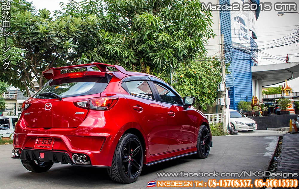 รูปชุดแต่ง ชุดแต่ง Mazda Mazda2 2015 2018 skyactiv GTR ภาพที่ 19