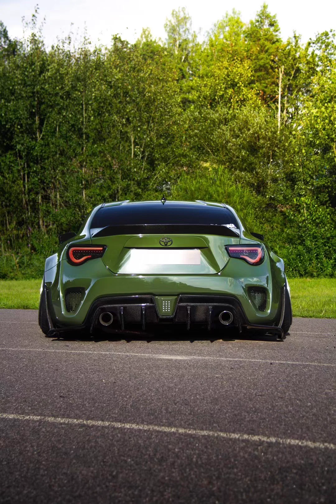 รูปชุดแต่ง ชุดแต่ง Toyota 86 BRZ Robot Wide Body ภาพที่ 4
