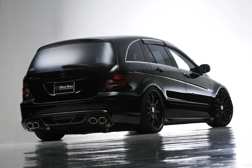 ชุดแต่ง MERCEDES-BENZ R-CLASS WALD Japan สปอร์ตไลน์ แบล็กไบซัน เอดิชัน ภาพ 9