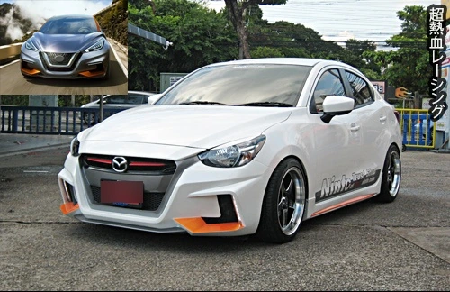 ชุดแต่ง Mazda Mazda2 2015 2018 skyactiv NTS ภาพ 12