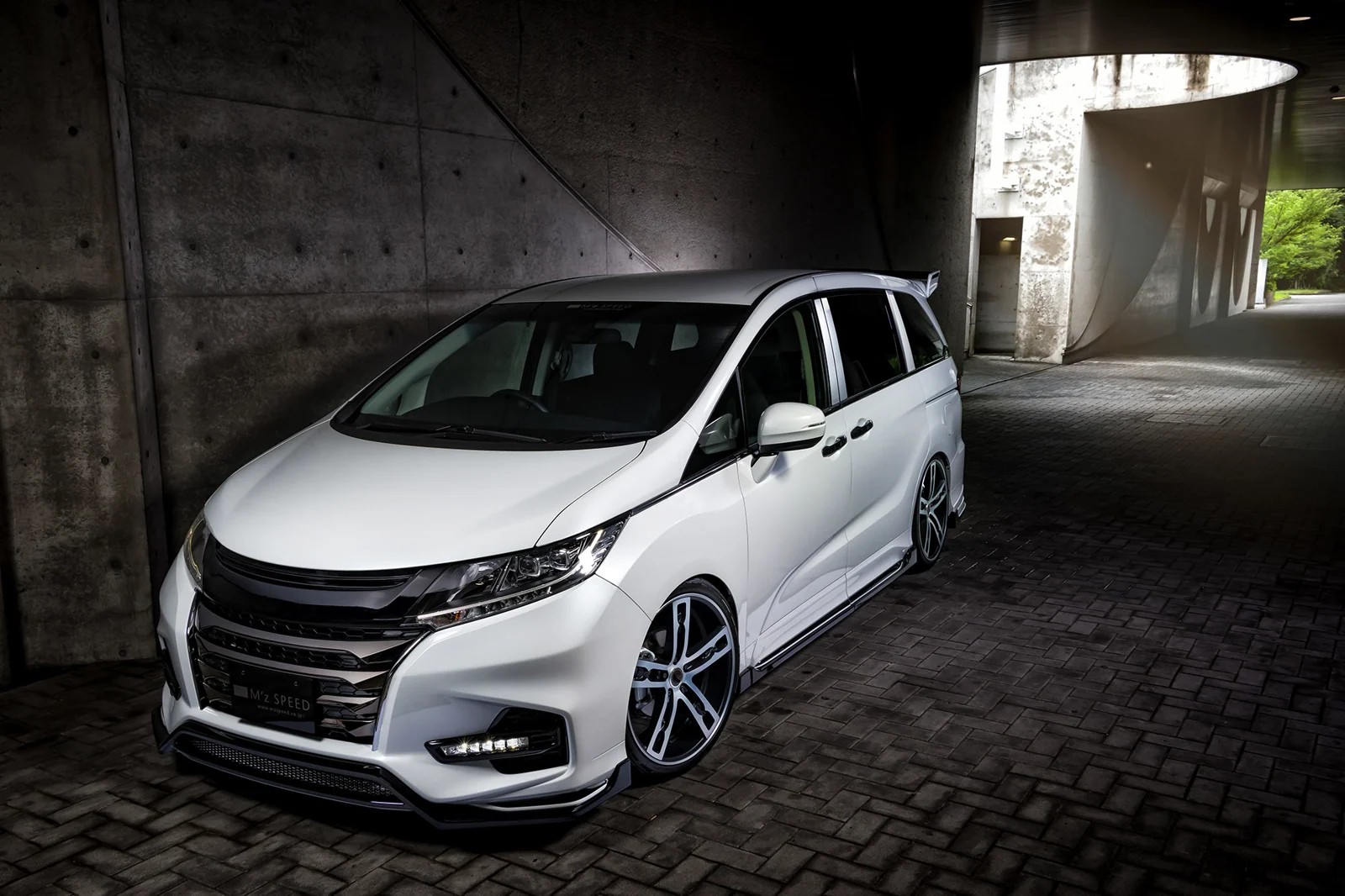 รูปชุดแต่ง ชุดแต่ง Honda Odyssey 2013 2017 MZ Speed V3 ภาพที่ 18