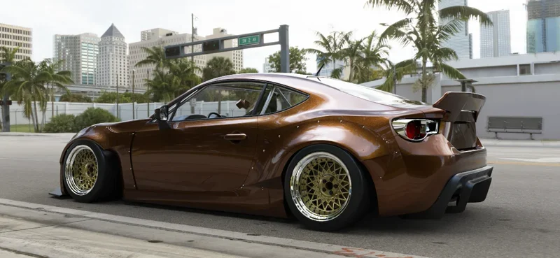 วิงสปอยเลอร์ท้าย Rocket Bunny Racing TOYOTA GT86 ZN6 V2.0 ภาพสินค้าที่เลือก