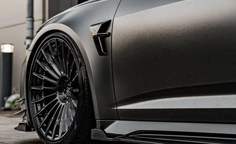 กรอบช่องดักลมแก้มตัวถังหน้า PD6RS Prior Design AUDI RS6 C8 ภาพสินค้าที่เลือก
