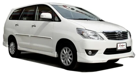 ชุดแต่ง INNOVA 2011 ภาพรถเต็มคันมุมหน้าจากต้นทาง S-Sporty