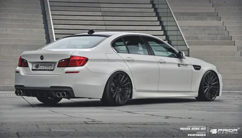 กันชนหลัง Prior Design PD55X Rear Bumper for BMW 5-Series F10 Limousine ภาพสินค้า 1