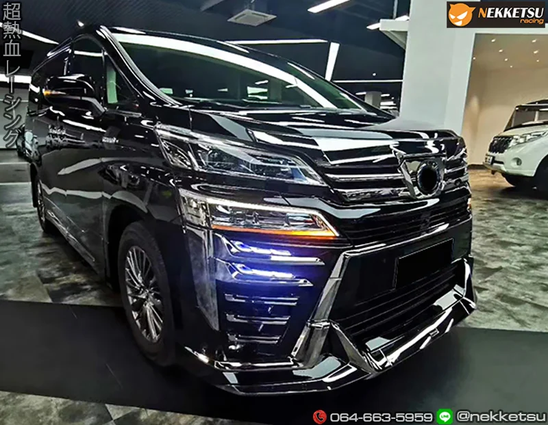 รูปชุดแต่ง ชุดแต่ง Toyota Vellfire20 2011 2014 เปลี่ยนหน้าเป็น 2020 ภาพที่ 6